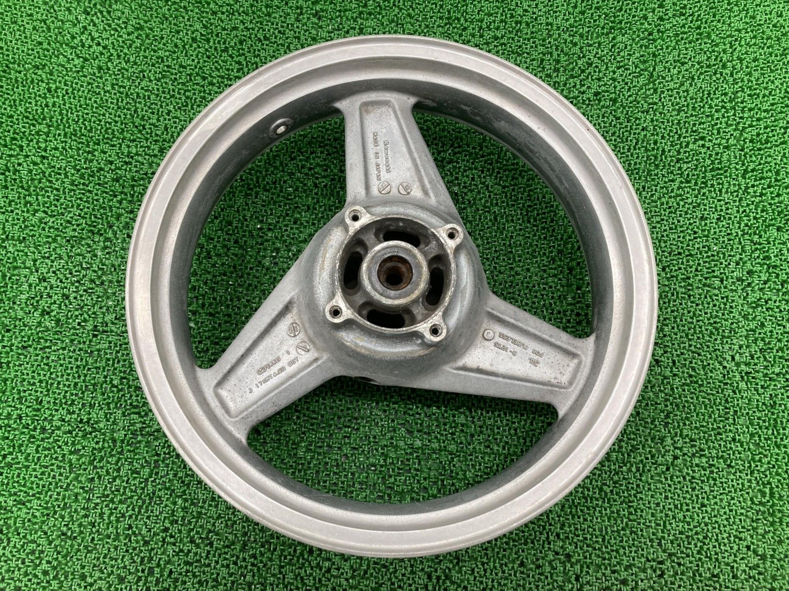 ゼファー750 メッキ スポークホイール/前後18インチRS不可ZR750C