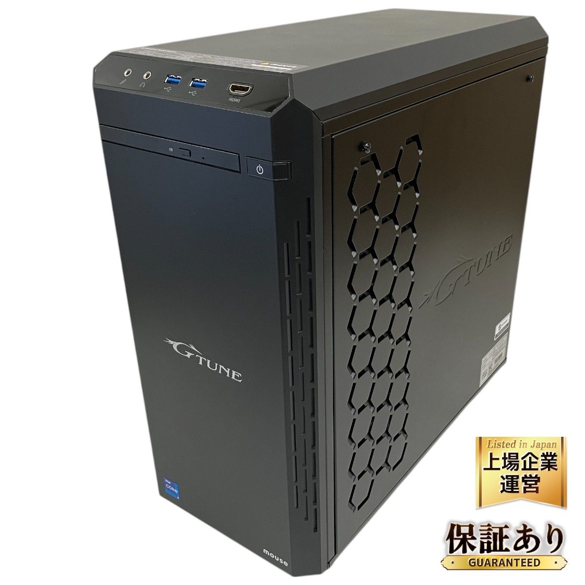 MouseComputer G-Tune GTMYD127G307H22E デスクトップ PC 12th i7 12700 12Core 16GB  HDD 4TB SSD 1TB RTX 3070 Windows 11 Home 中古 美品 T9336247 - メルカリ