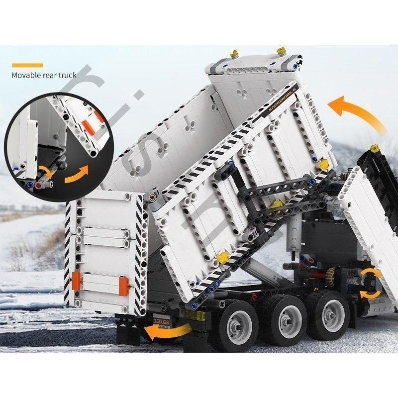 レゴ 互換品 除雪トラクター 除雪車 スノープラウ トラック テクニック