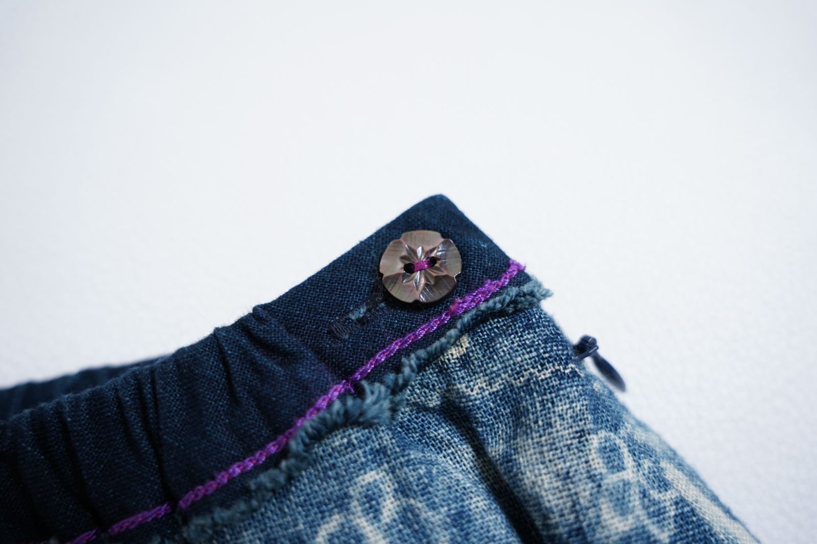 パラスパレス Pal'las Palace インディゴ染め フラワー スカート