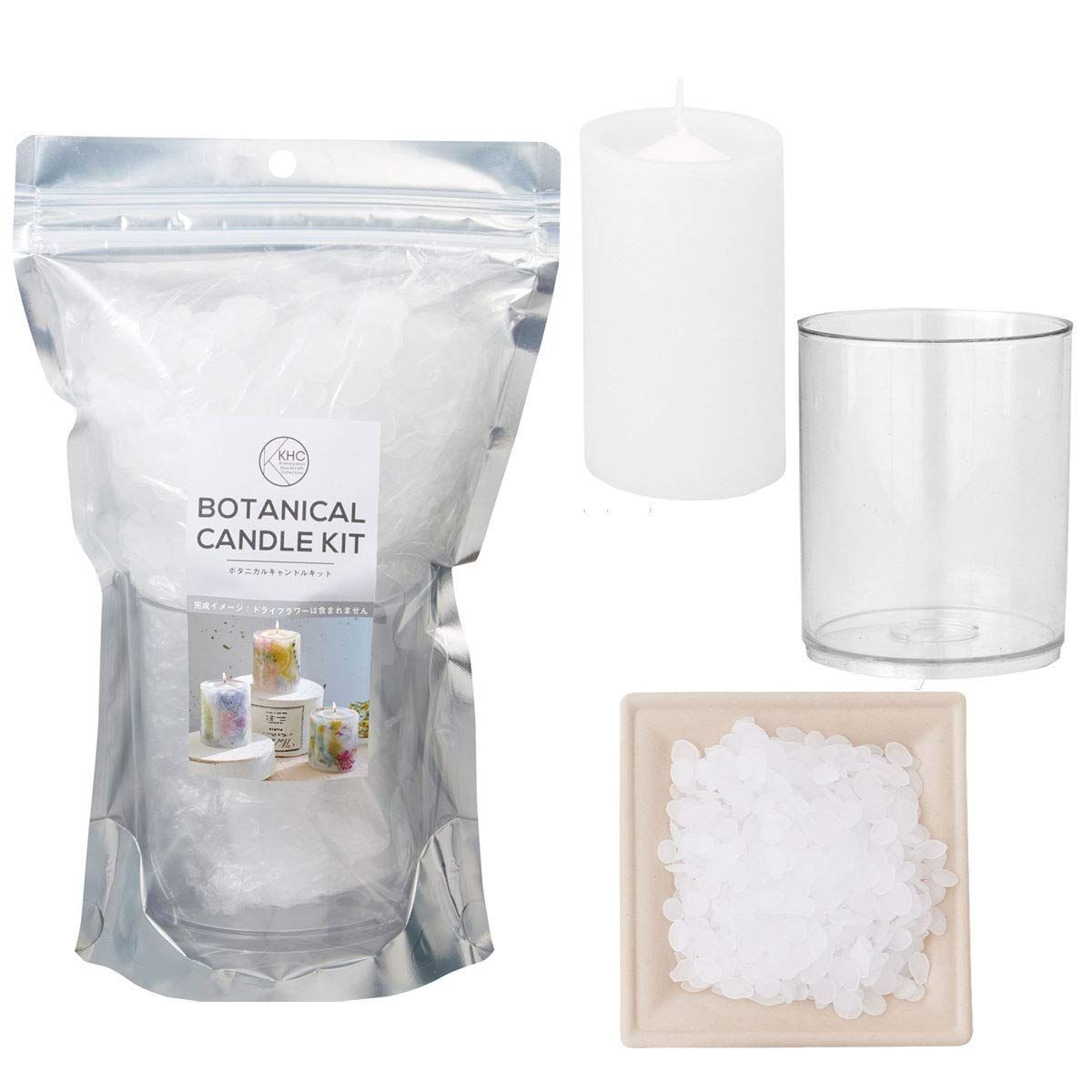 数量 3個アソート ボタニカルキャンドルキット カメヤマキャンドルハウス