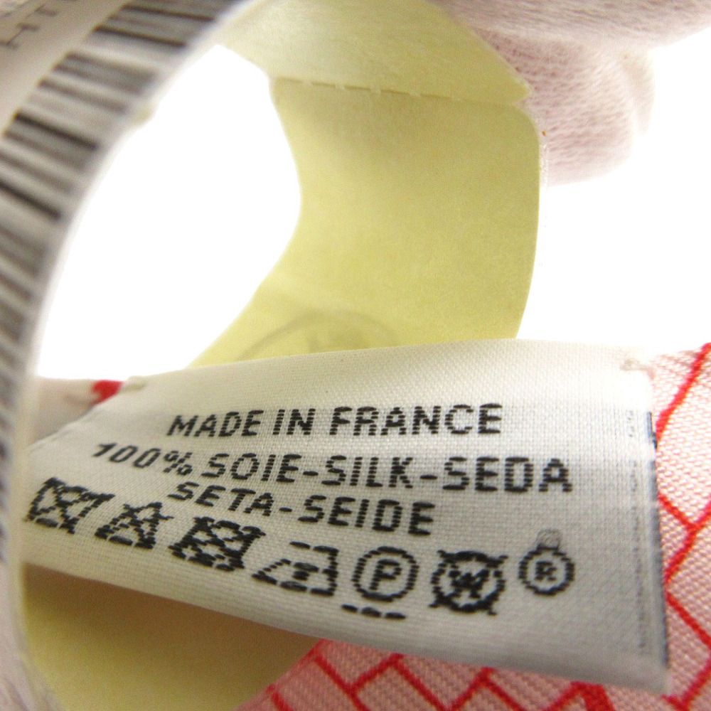 未使用品 エルメス ツイリードール トレスH スカーフ シルク サーモン  