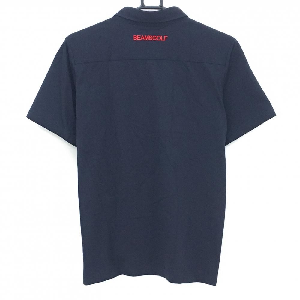 サイズ：L BEAMS GOLF ビームスゴルフ  半袖ポロシャツ ボタンダウン  ブルー系 [240101427142] ゴルフウェア メンズ ストスト 1-240101313721-m-01-pl.jpg