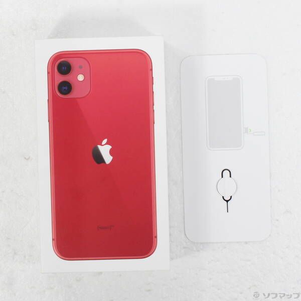 HOT，新作 〔中古品〕 iPhone11 128GB プロダクトレッド MWM32J／A SIM