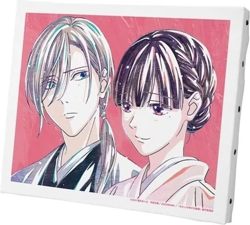 中古】キャンバスボード・キャンバスアート 斎森美世＆久堂清霞 Ani