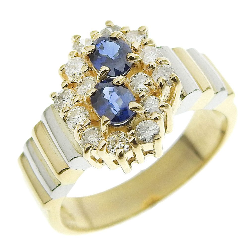 Pt900 イエロー ダイヤモンド 0.55ct 一粒 ダイヤ リング 指輪 【公式