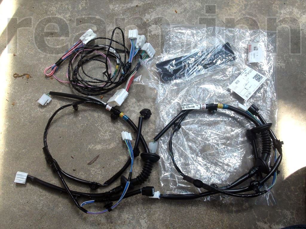 新品 ダイハツ純正 エッセ リアスピーカーハーネス リヤスピーカーハーネス セット 配線 ワイヤー JDM DAIHATSU ESSE SPEAKER HARNESS KIT