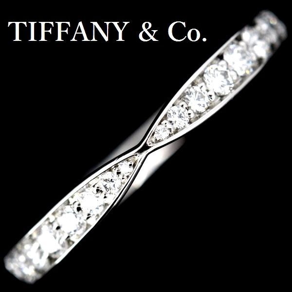 ティファニー ハーモニー ビーズ セット ダイヤモンド リング Pt950 12.5号