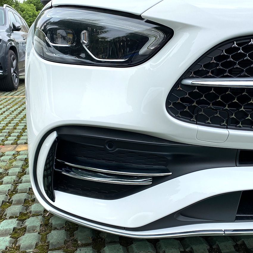 メルセデス ベンツ Cクラス W206 2025 C200 C260 C300 フロントバンパー インテークグリル デコレーションバー 外装パーツ