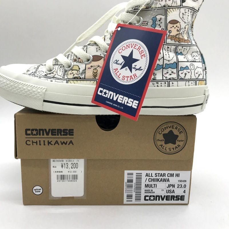 CONVERSE ALL STAR CHIIKAWA スニーカー 新品同様 1SE426 ちい