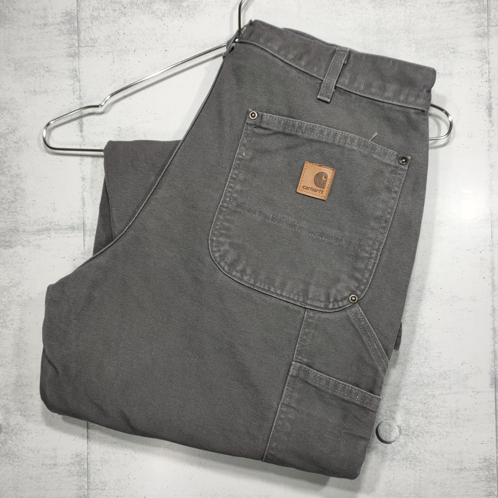 カーハート CARHARTT B136 GVL ダブルニーペインターパンツ グレー