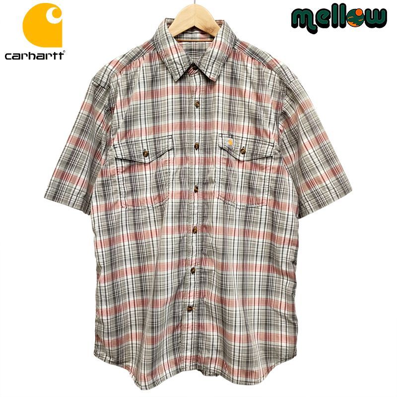 Carhartt チェック柄 半袖シャツ L Carhartt 【半袖シャツ特集】Carhartt（カーハート） チェック柄