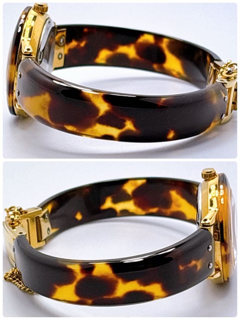 464 BEKKO 本べっ甲 バングルウォッチ 腕時計 鼈甲 希少 高級 - メルカリ