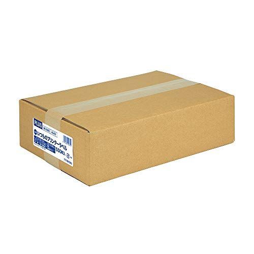 8面 (2×4片付)_500枚入 プラス ラベル いつものラベル FSC認証紙 8面 余白無 500枚 ME-558S 48-879