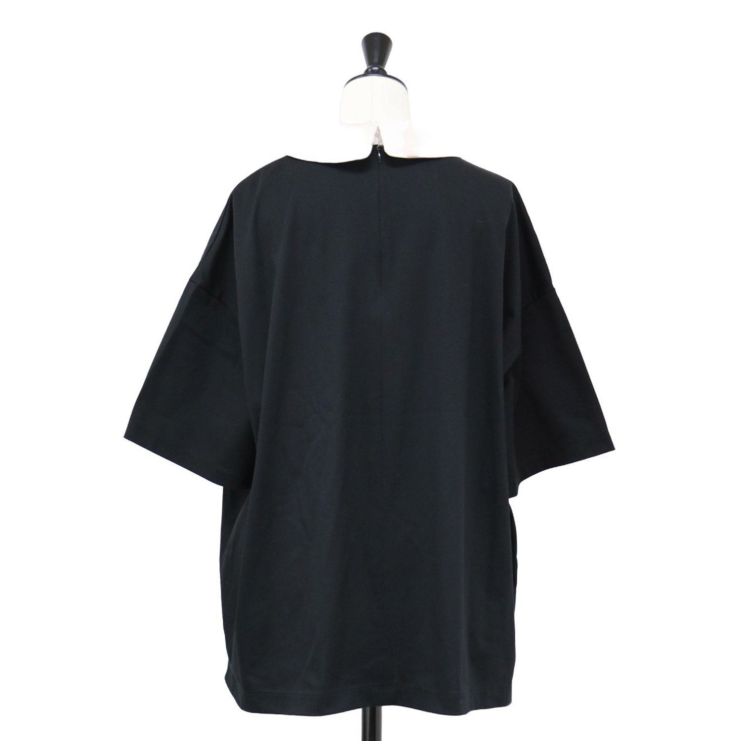 yori トップス ブラック サイズフリー YORI SPORT 5STRIPE LONG SLEEVE