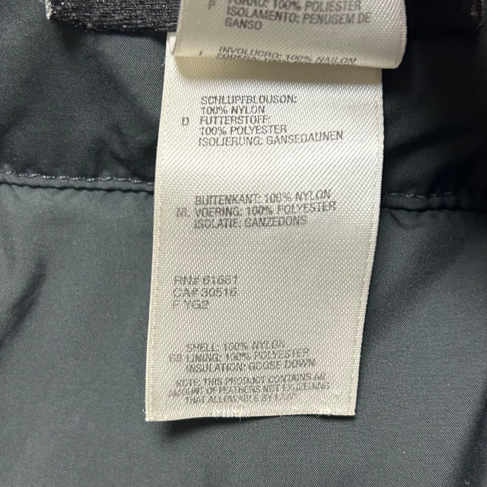 THE NORTH FACE ノースフェイス ダウンジャケット RN#61661, CA THE NORTH FACE ノースフェイス ダウンジャケット RN#61661, CA