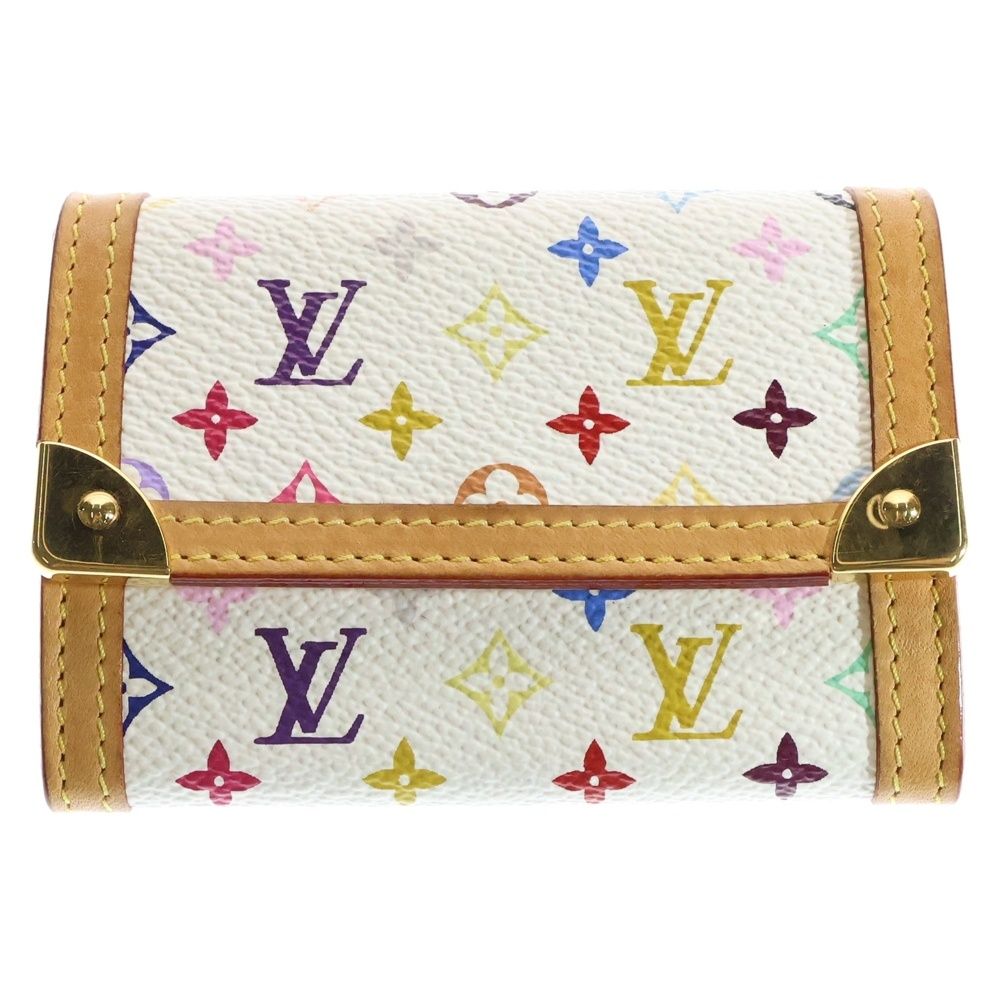 LOUIS VUITTON (ルイヴィトン) モノグラムマルチカラー ポルトモネ 