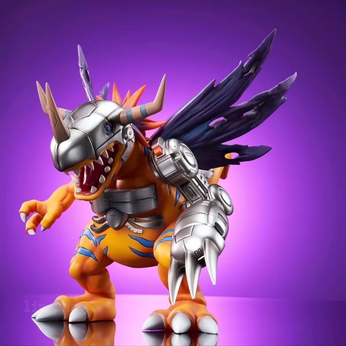シリーズ デジモンアドベンチャー メタルグレイモン 完成品フィギュア - メルカリ