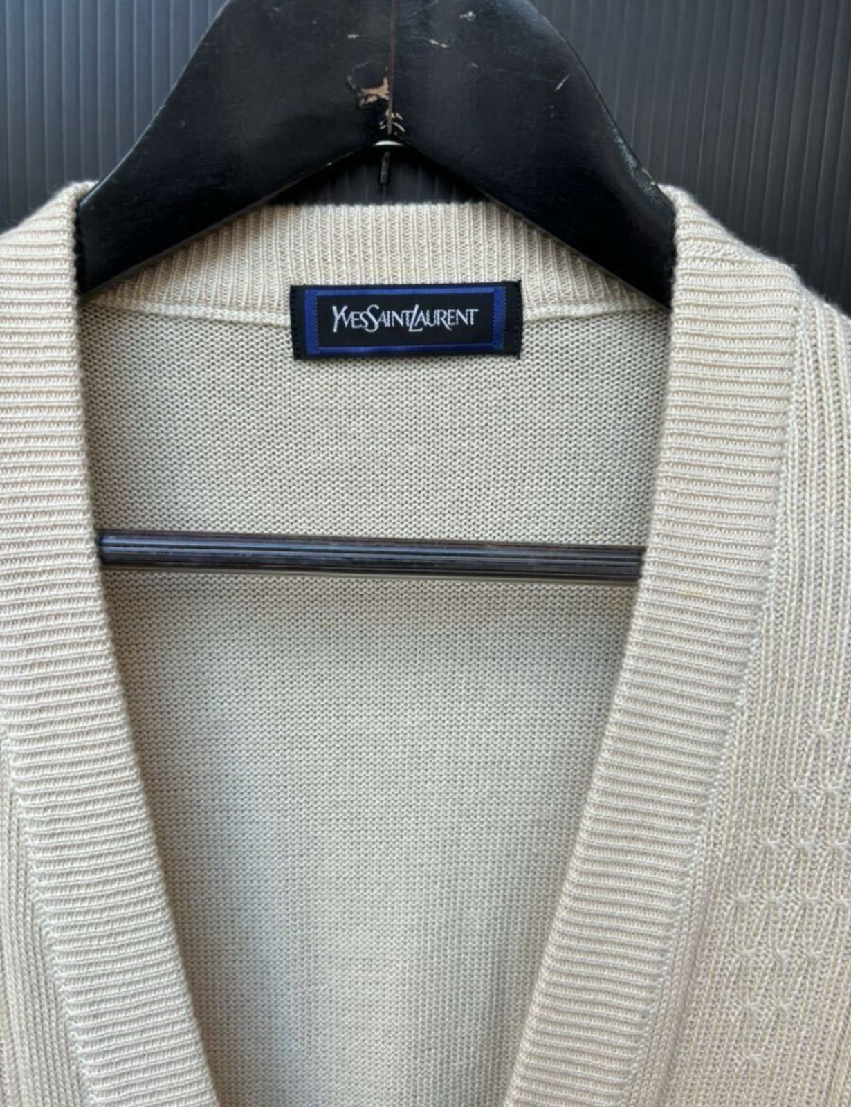 数回着美品 Yves Saint Laurent イブ サンローラン ニット