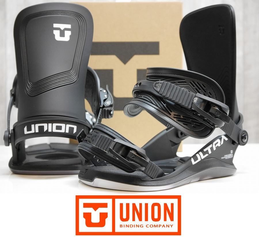 【新品:SALE】25 UNION ULTRA - BLACK - Mサイズ 正規品 保証付 スノーボード バインディング