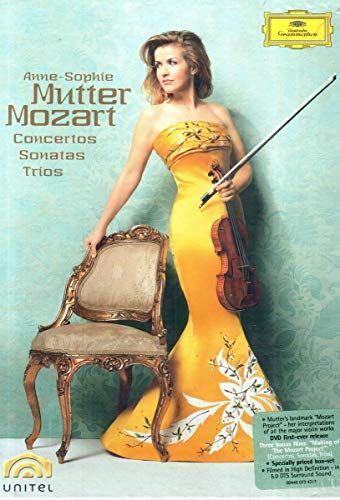 【】Mutter Mozart: Concertos / Sonatas / Trios [DVD] [Import]