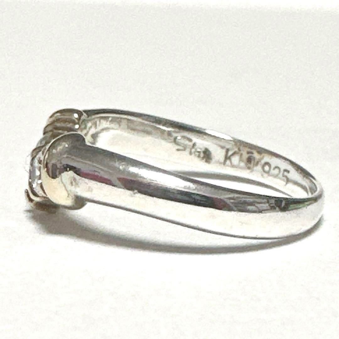 美品 STARJEWELRY スタージュエリ― 指輪 リング K10 SV925 スター