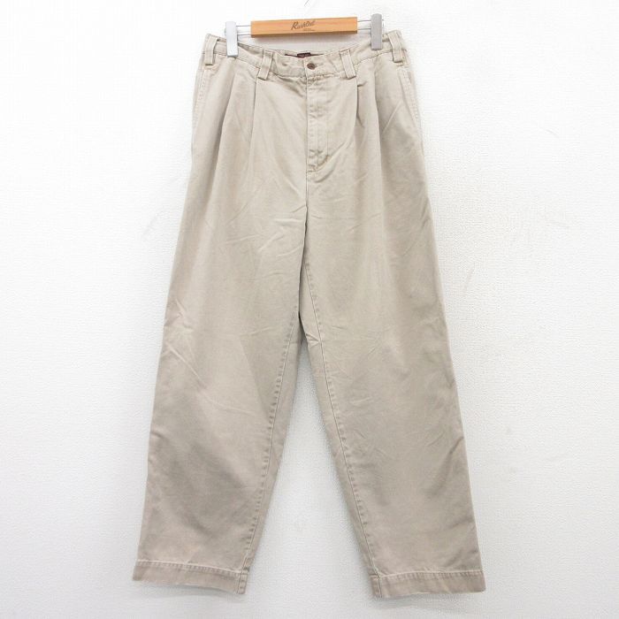 (古着)00〜90s abercrombie&fitch ワイドチノパン Men's 90s Straight Modern Chino | Men's Clearance