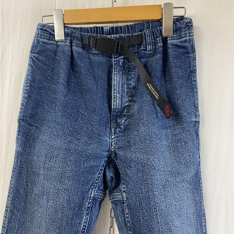 GRAMICCI  グラミチ その他ボトムス 3788603 GRAMICCI × DENIM DUNGAREE ストレッチデニムパンツ インディゴブルー 02(160cm)