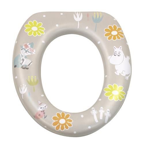 永和 ムーミン ソフト補助便座 ベビー トイレトレーニング おまる 補助便座 水洗い お手入れ簡単 軽量設計 やわらか素材 幼児用