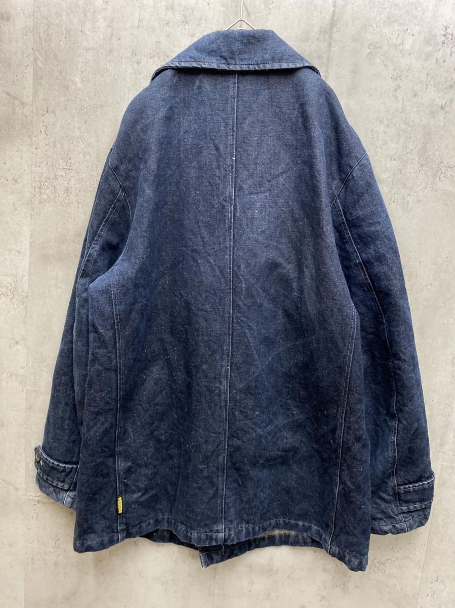 ARMANI JEANS アルマーニジーンズ ヘンプ混 デニム コート