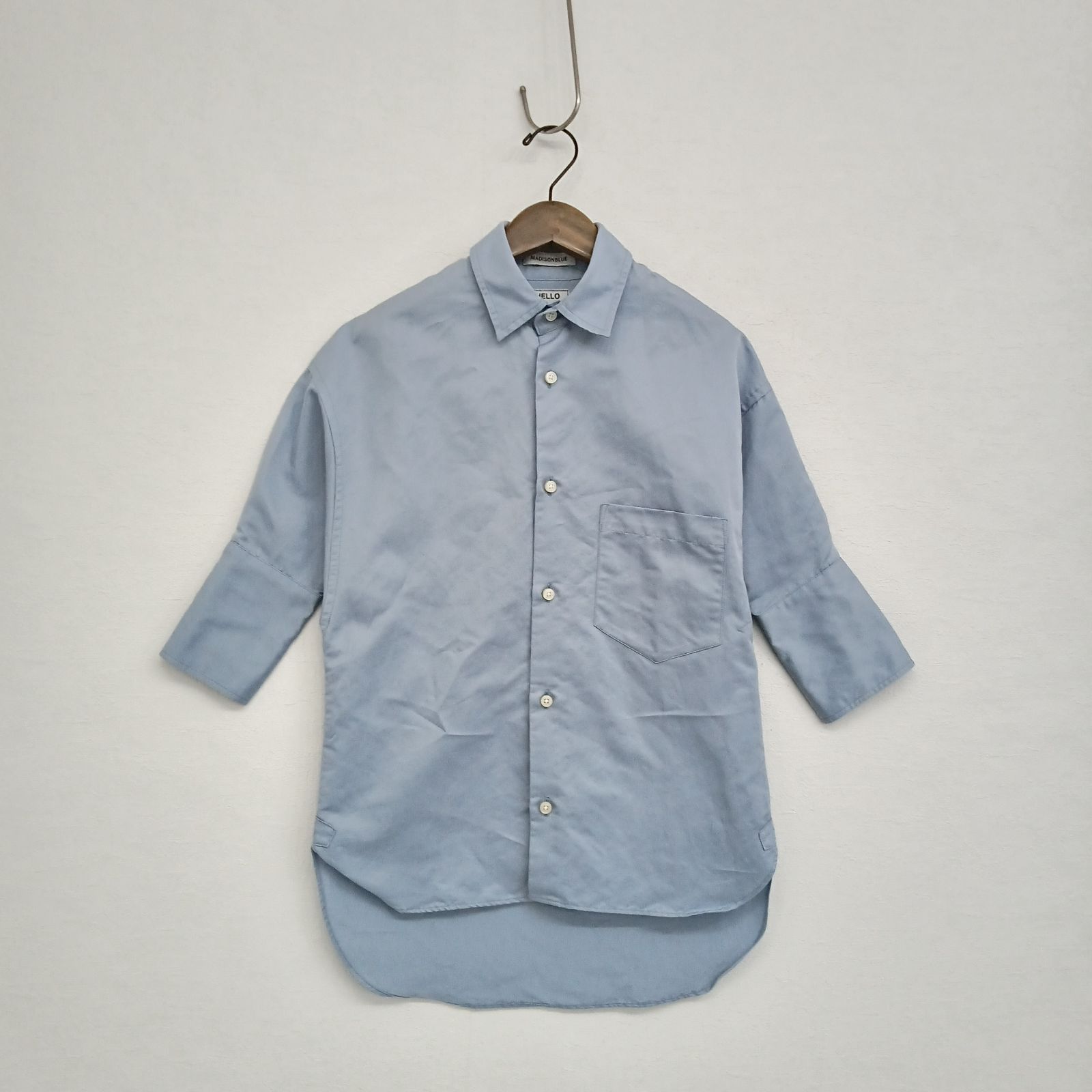 MADISONBLUE マディソンブルー J.BRADLEY CUFF SHIRT カフシャツ ブルー 00 MB174-5002 ◇ - メルカリ