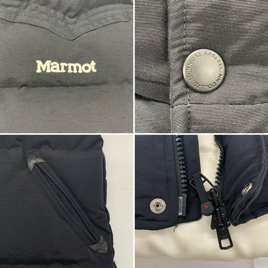 NEIGHBORHOOD x Marmot CLASSIC DOWN VEST サイズL ブラック 102DEMAN
