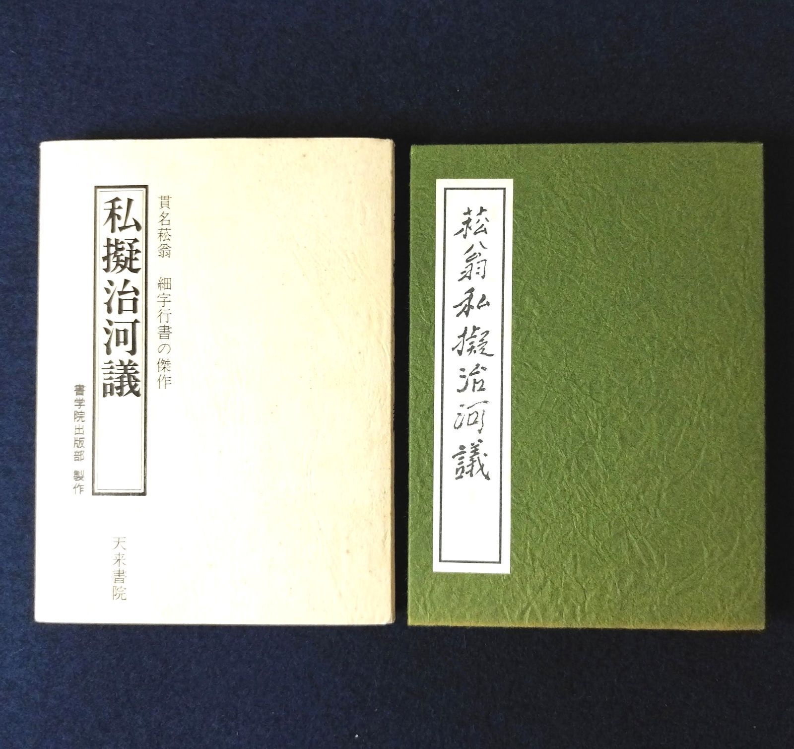 日本書道◆私擬治河議◆ 貫名菘翁書 細字行書の傑作 天来書院 折帖 函付き 昭和レトロ 当時物 資料 アンティーク コレクション 古本 骨董 古美術  和本 古書