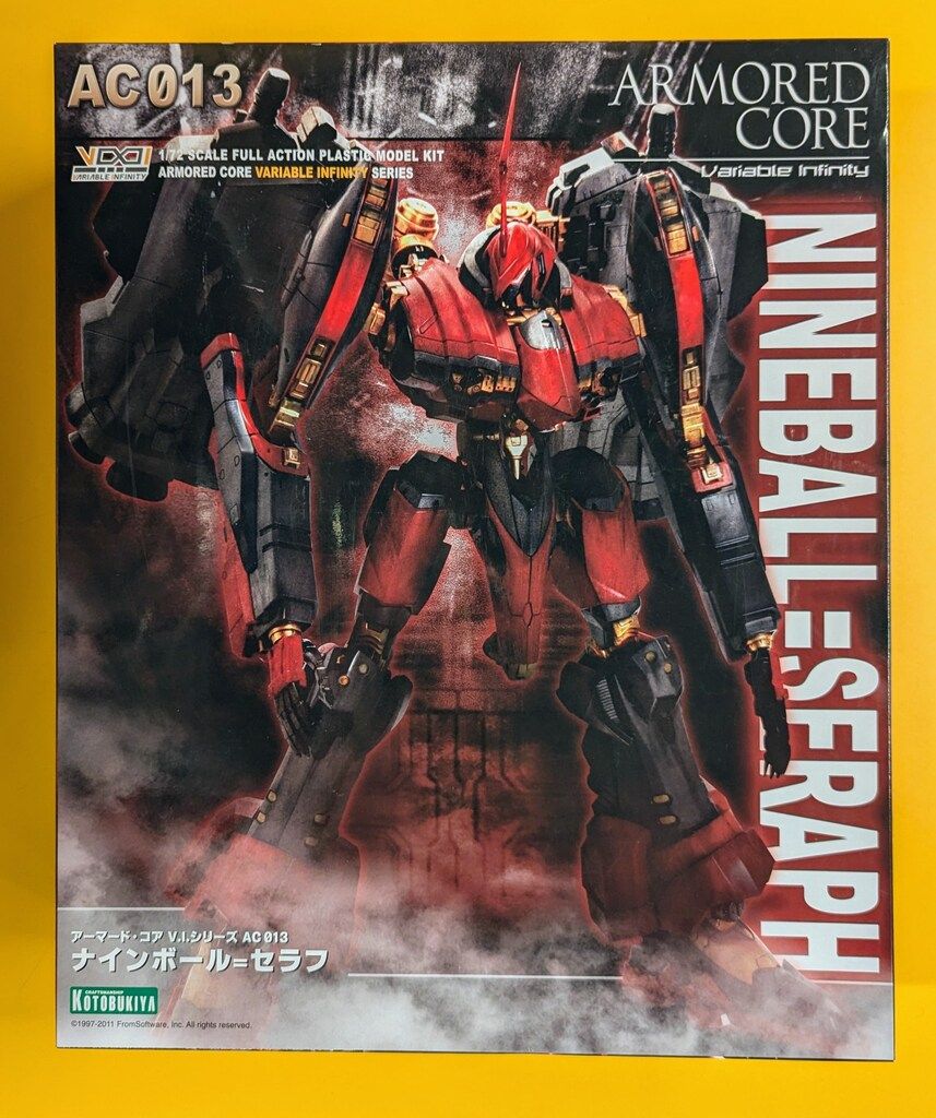 コトブキヤ アーマード・コア ナインボール＝セラフ 1／72スケール