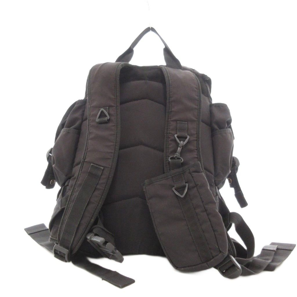 ステューシー STUSSY 90s ヴィンテージ アーミー バックパック リュックサック ナイロン 黒 ブラック |UO GY18