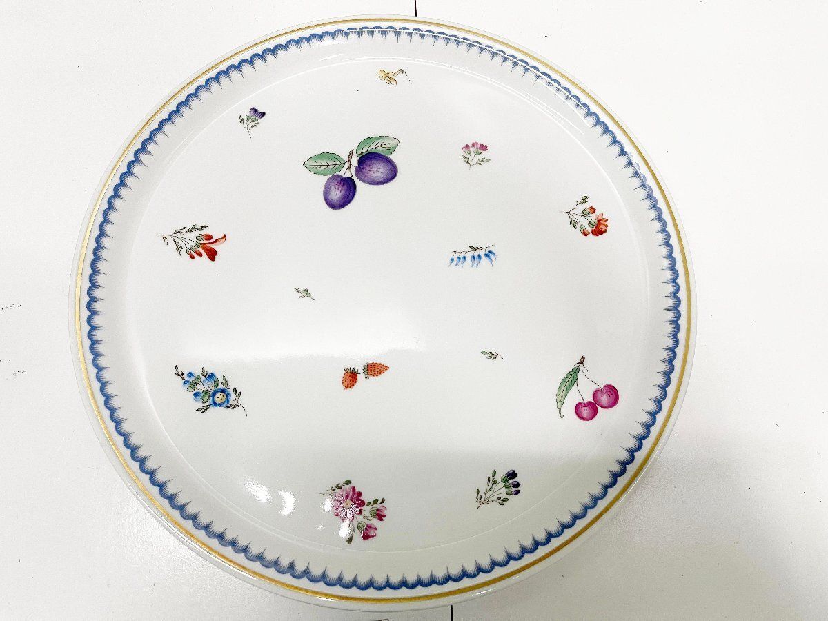 全品最安値に挑戦中！ リチャードジノリ Richard Ginori イタリアンフルーツ ケーキプレート ケーキサーバー 皿 食器 アンティーク 直径31.5cm 他381 海外ファッション通販。