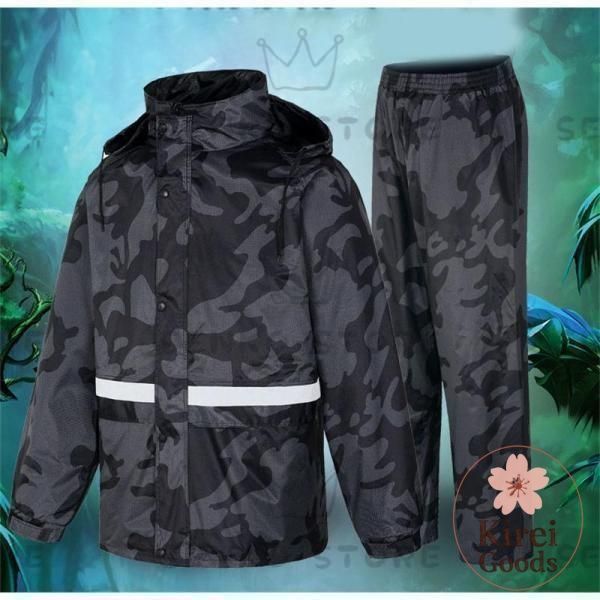 GORE-TEX 迷彩　レインコート上下セット　LL〜L 0003-206n-08.jpg