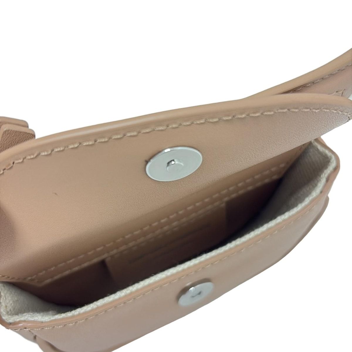 EMPORIOARMANI エンポリオアルマーニ ウエストポーチ - ベージュ レザー DECORATOM_COM_BR