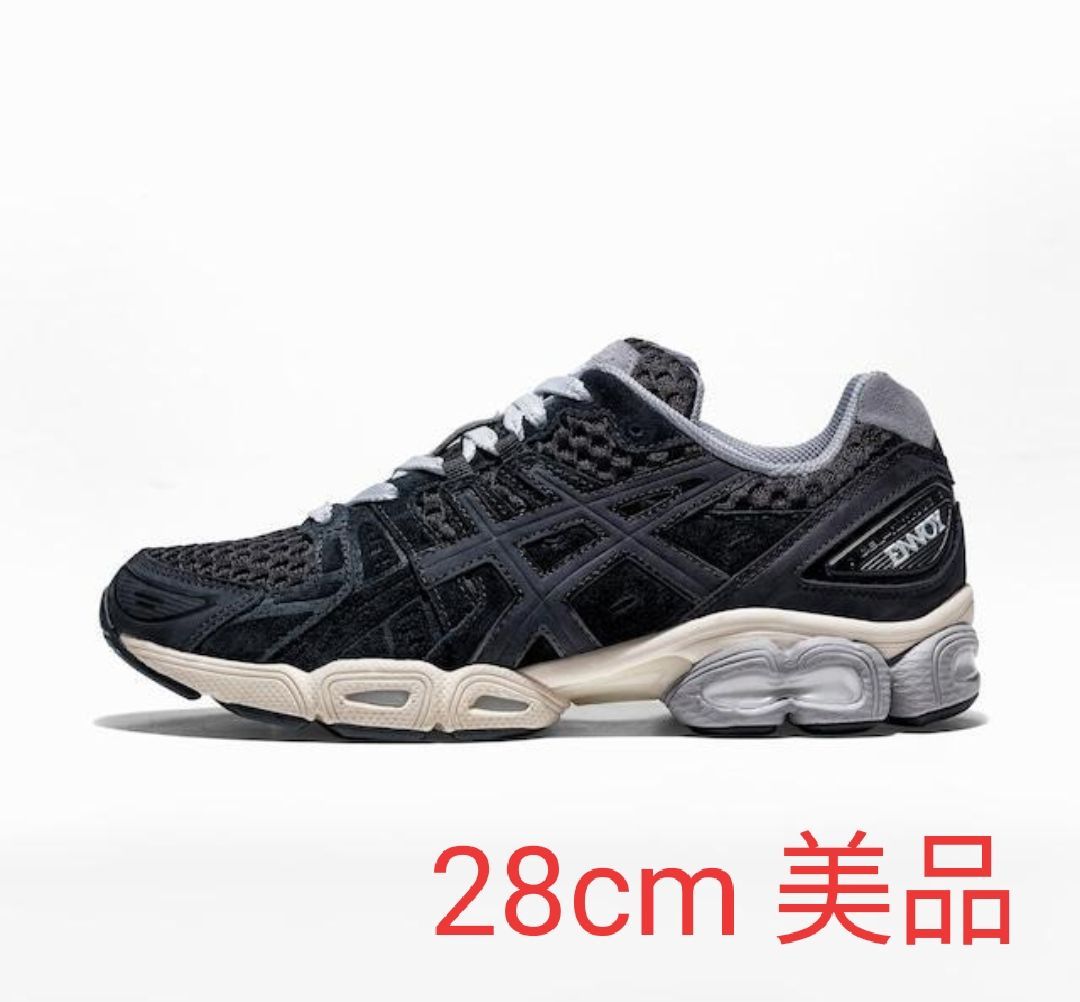 新品未使用 ENNOY asics GEL-NIMBUS 9 (BLACK / SHEET ROCK) 28cm 