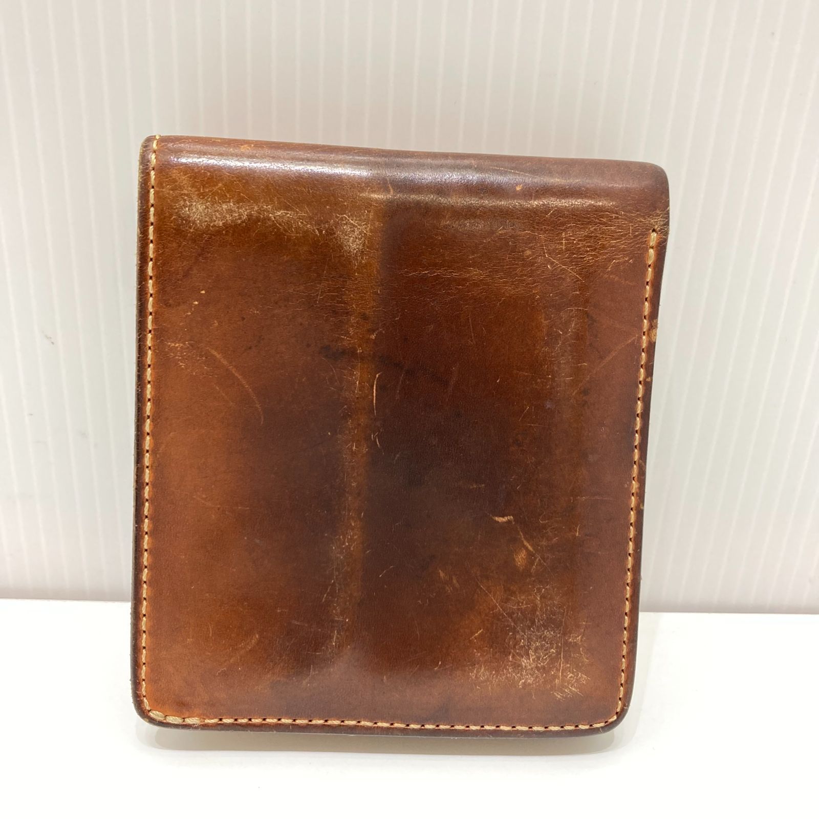 PORTER ネイチャーウォレット 二つ折り財布 廃盤 レザー 茶