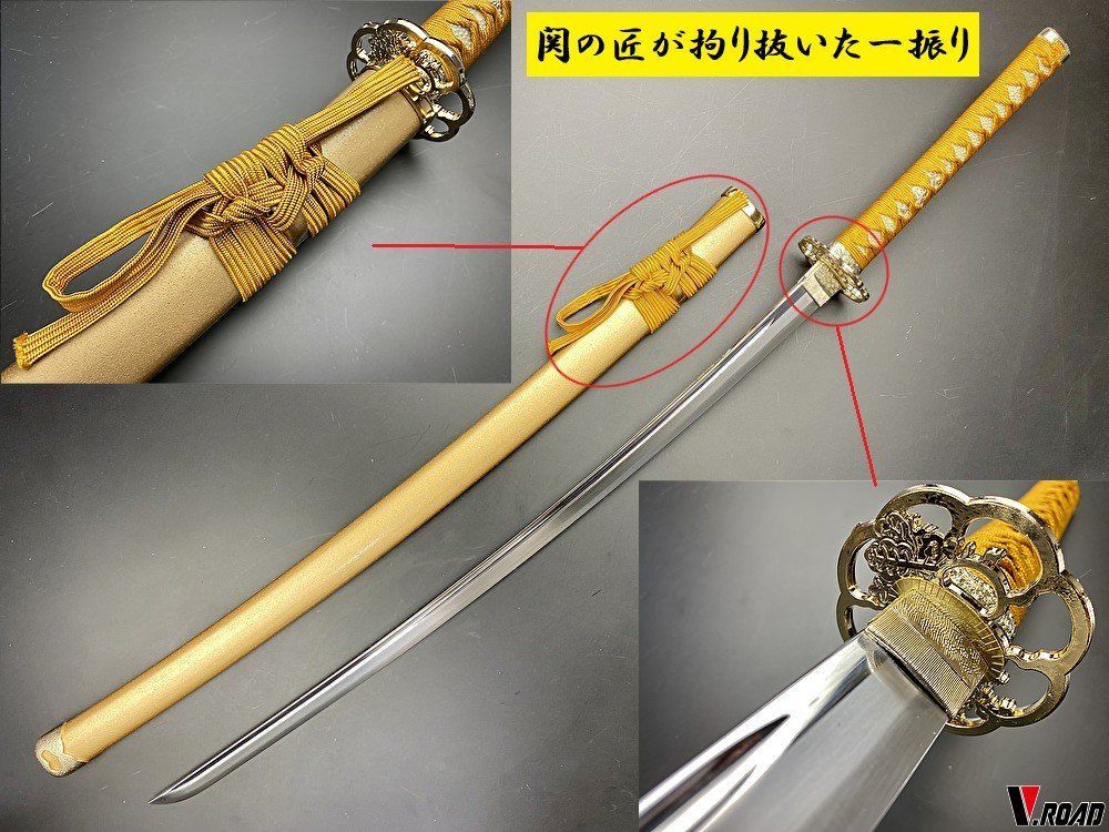 V.ROAD 模造刀 豊臣秀吉 大刀 黄金