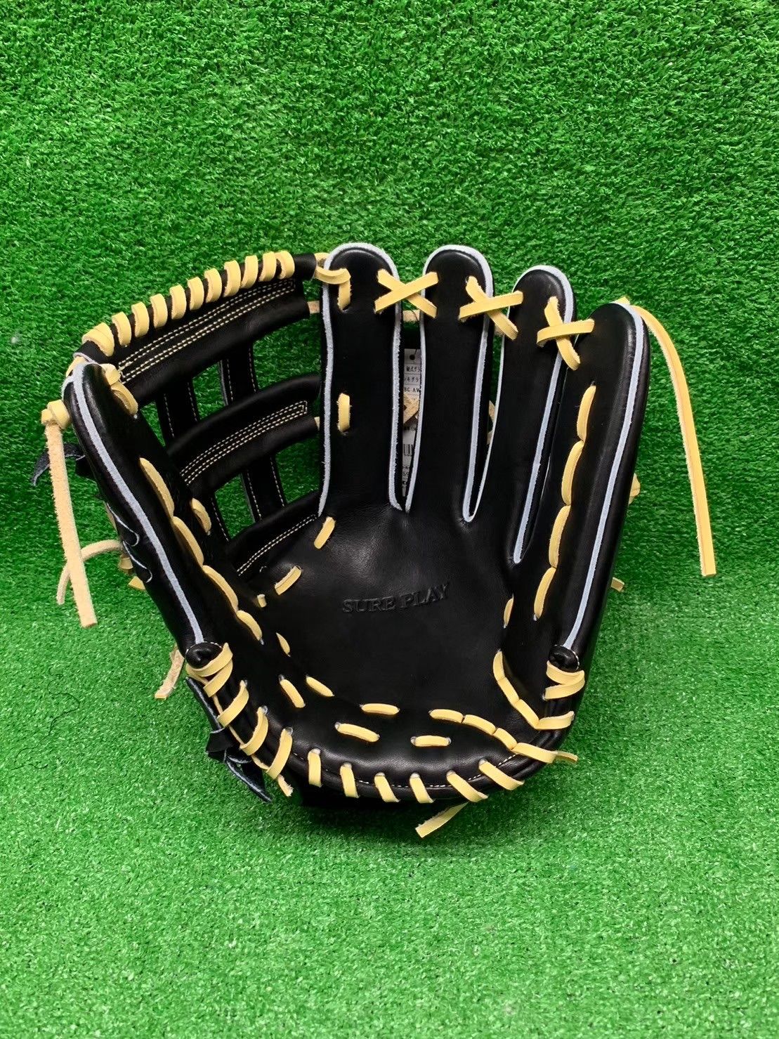 SURE PLAY 硬式グローブ 内野手用 レモンイエロー グローブ