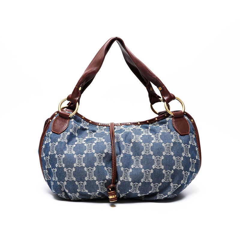 CELINE ハニカムパターン ショルダーバッグ　ヴィテージ　極美品 000000058163_1_RlEVPEH.jpg