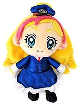 「非常に良い」Go! プリンセスプリキュア キュアフレンズぬいぐるみ キュアフローラ　駅長さんver.