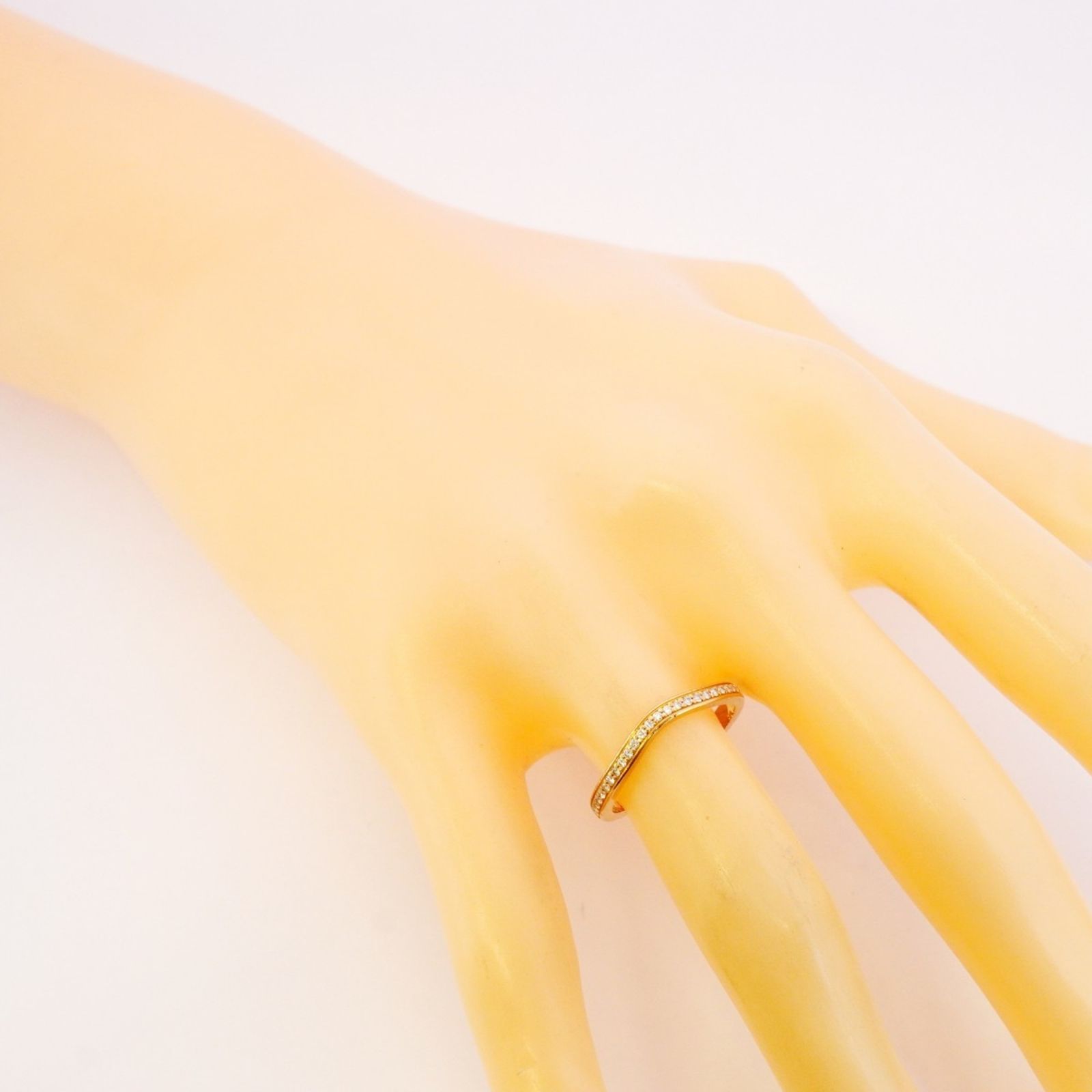 CARTIER カルティエ バレリーナ ハーフエタニティ ダイヤリング #48