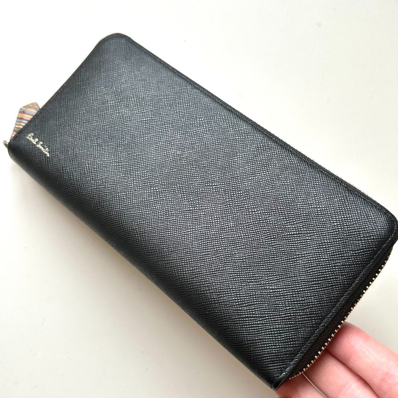 ポールスミス Paul Smith 長財布 ジップストローグレイン2