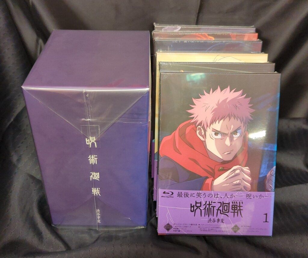 Blu-ray】呪術廻戦 渋谷事変 初回生産限定版 全6巻セット全巻