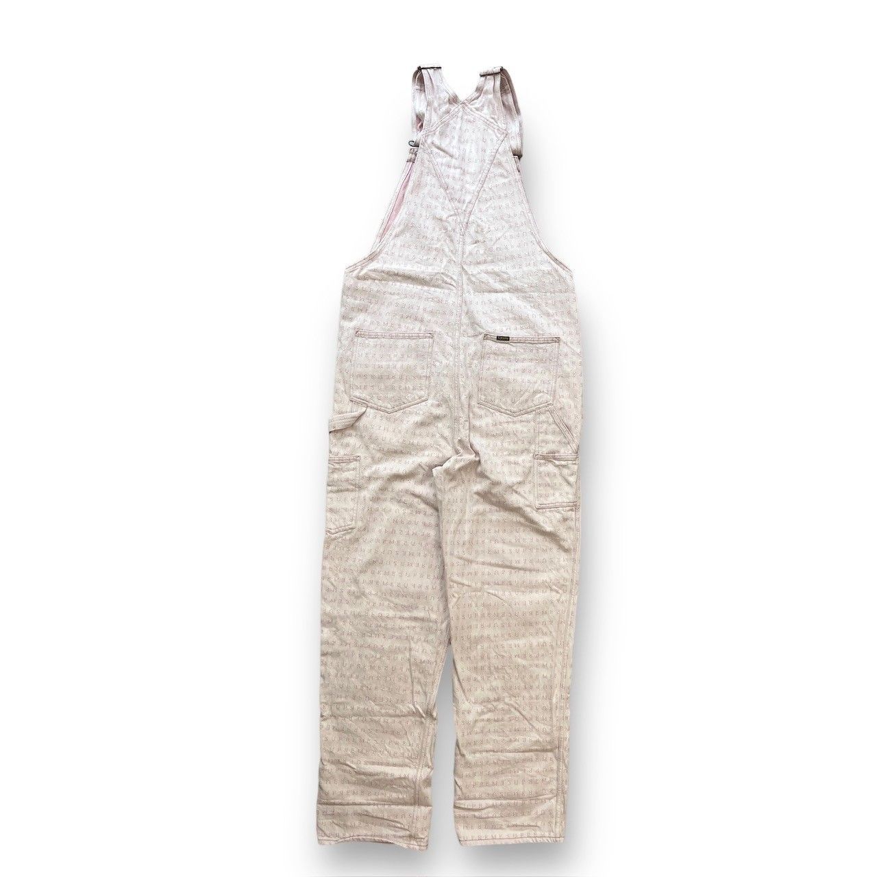 フラワーオブライフ 月末限定値下げsupreme logos denim overalls 20ss