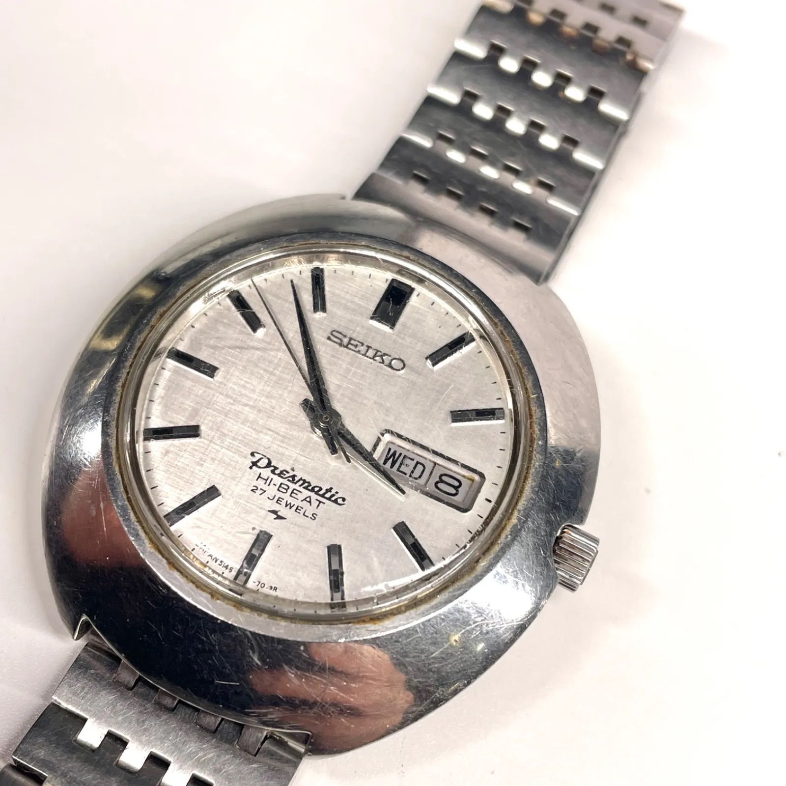 SEIKO セイコー プレスマチック HI-BEAT 自動巻き ジャンク メンズ 