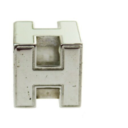 中古】 エルメス HERMES ペンダントトップ ネックレス Hキューブ